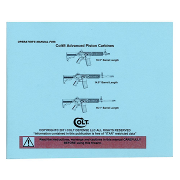 Advanced Piston Carbines Manual