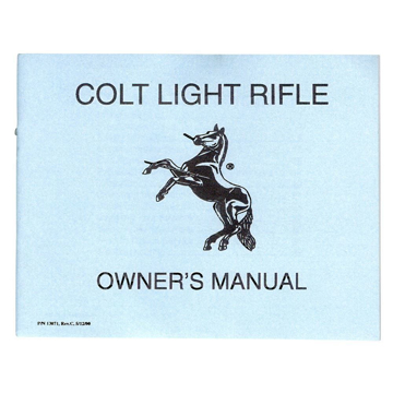 Colt Light Rifle Manuals