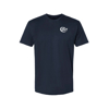 Image of the front of a midnight navy short sleeve t-shirt with the Colt logo on the left side of the chest