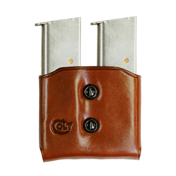 Colt DMC™ Double Mag Carrier – premium leather magazine holder.