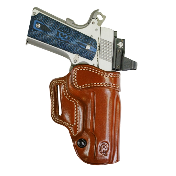 Colt Avenger Belt Holster – handcrafted leather holster for pistols.